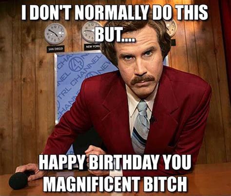 He created this site in 2012 to share the power of words with you on one of the best days of the year — the birthday of a loved one. 👩 47 Awesome Happy Birthday Meme for Her | Funny happy ...