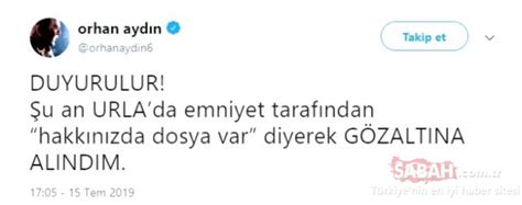 Otobüsteki kadının testi pozitif çıktı, diğer yolcular da karantinaya alındı. Son dakika! Orhan Aydın gözaltına alınmıştı! Orhan Aydın ...