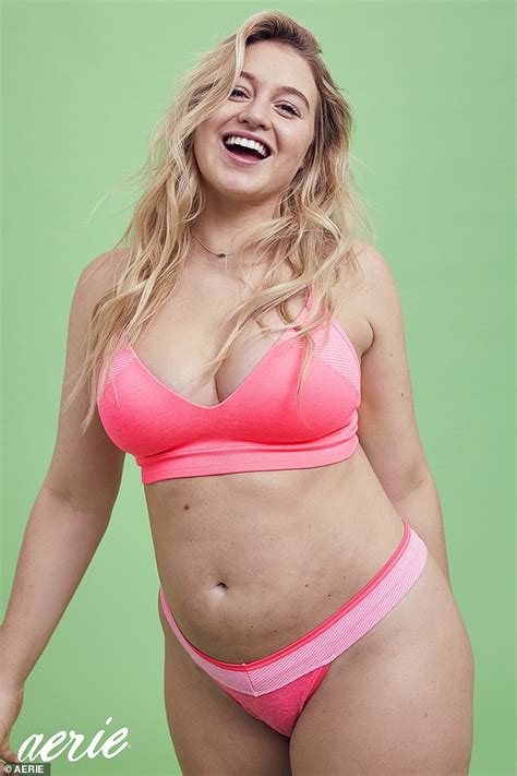 Ashley works as a brand ambassador for underwear company lovehoney lingerie and recently shared with her fans photo where she is wearing short red babydoll nightie. Pregnant Iskra Lawrence shows off her baby bump in Aerie ...