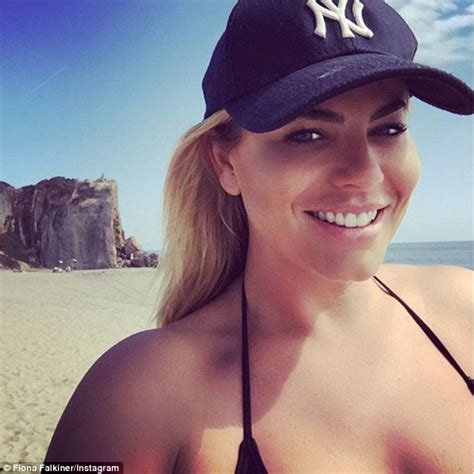 Another thing about the show is they advertise on the show making it both a show and a giant infomercial. The Biggest Loser host Fiona Falkiner displays her curves ...