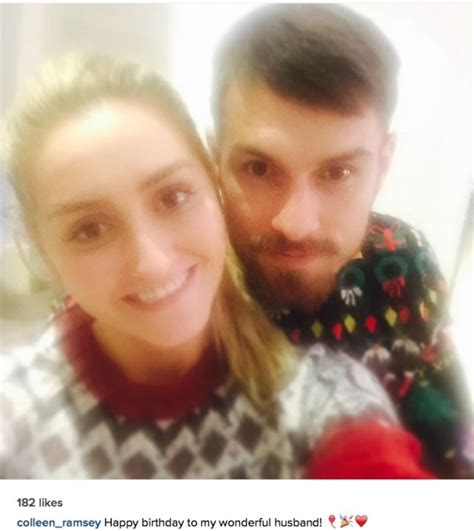 Aaron ramsey, 18, from england aston villa u23, since 2020 attacking midfield market value: Aaron Ramsey's wife shares Christmas jumper selfie