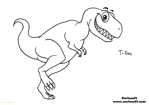 Search through 623,989 free printable colorings at getcolorings. Cartoon T-rex Coloring Page | BubaKids.com