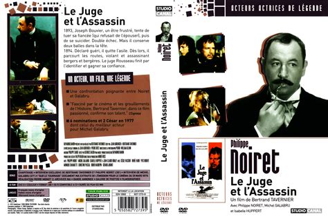 Ça c'est du cinéma, ça c'est une œuvre de grande qualité. Jaquette DVD de Le juge et l'assassin v3 - Cinéma Passion