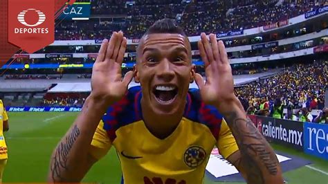 Andrés mateus uribe villa (born 21 march 1991) is a colombian he won several honours with atlético nacional in his homeland and américa in mexico, before signing for porto in 2019. Gol de Mateus Uribe | América 1 - 1 Cruz Azul | Clausura ...