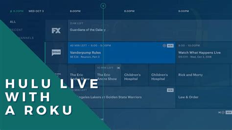 Watch movies, new tv shows, hulu originals, sports, live news, and more with hulu. How to Navigate Hulu Live TV on Roku -- New Live TV Guide ...
