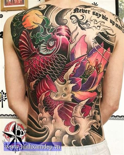 Hình xăm cá chép có ý nghĩa gì? Hình Xăm Cá Chép Vượt Quỷ Môn Quan