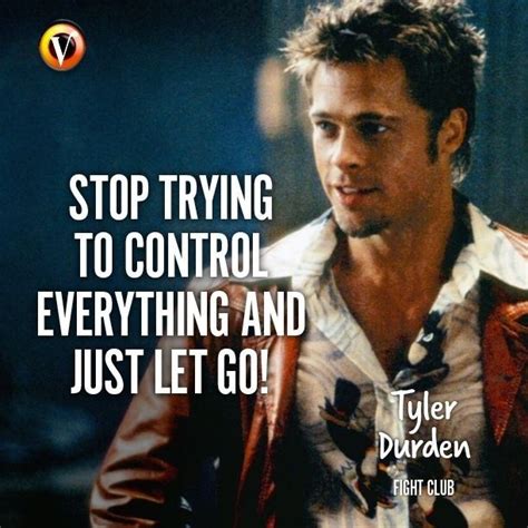 14 of the best book quotes from tyler durden. tyler durden brad pitt in fight club stop trying to | Fight club quotes, Fight club, Fight club 1999
