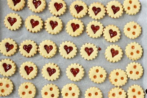 You'll go nuts over this one. Traditional Austrian Linzer Cookies & Jam Thumbprints ...