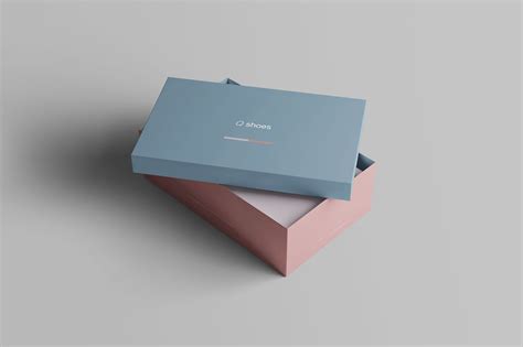 Free excited man hand holding shopping bags mockup psd. Shoe Box Mockup