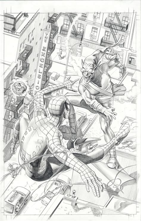 You can also display a few. Spider-Man vs Green Goblin by mikemayhew on DeviantArt