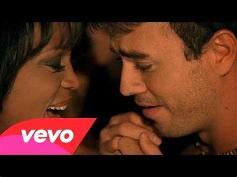 Could i could i have this kiss forever? Whitney Houston with Enrique Iglesias - Could I Have This ...