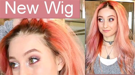 Bleach blonde clip in hair extensions. MOST NATURAL LOOKING WIG EVER! NO TAPE NO GLUE! / Full ...