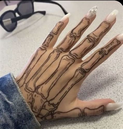 The art of tattooing dates back to ancient times. Pin by kim ⚔️ on tattoos | Skeleton hand tattoo, Sharpie tattoos, Tattoos