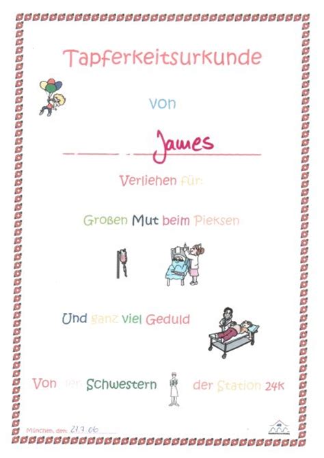 Kinder tapferkeitsurkunde von der zahnfee für eine zahnbehandlung zum ausdrucken. Mein Leben und ich ...: Juli 2006