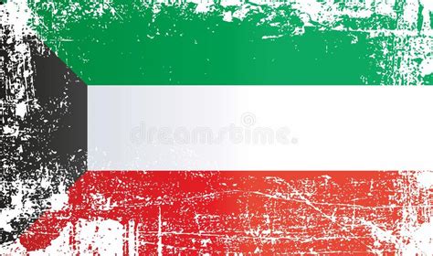 Флаг утверждён 7 сентября 1961. флаг Кувейт иллюстрация штока. иллюстрации насчитывающей ...