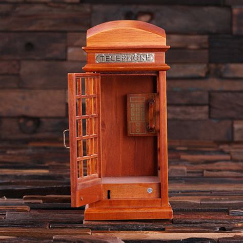 Miium is a music boxes online store where you will find many nice and customized designs with your favourite song. Personalized British Phone Booth Music Box - Teals Prairie & Co.®