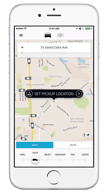 Tap the fare estimate option on this screen: Understanding Dynamic Pricing | Uber Newsroom