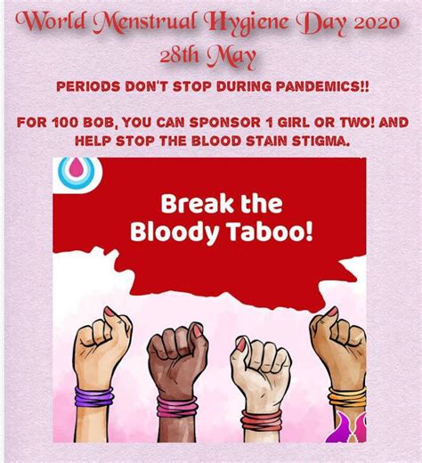 It is a day to celebrate women and girls, to discuss menstruation, and to advocate for. Menstrual Hygiene Day 2020: How to make periods more ...