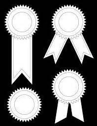 What are your favorite types of ribbon? Thinking Olympics - award medals coloring page templates ...