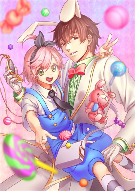 Is my wonderland not suited to your taste? Safebooru - 2boys aikabocha alice (wonderland) alice ...