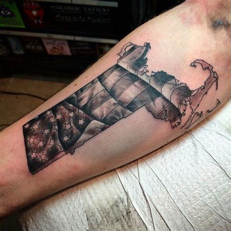 Pricesour minimum charge for a small tattoo is 600mad. #Massachusetts #ma #tattoo #merica #american #flag #pride | Massachusetts tattoo, Tattoos ...
