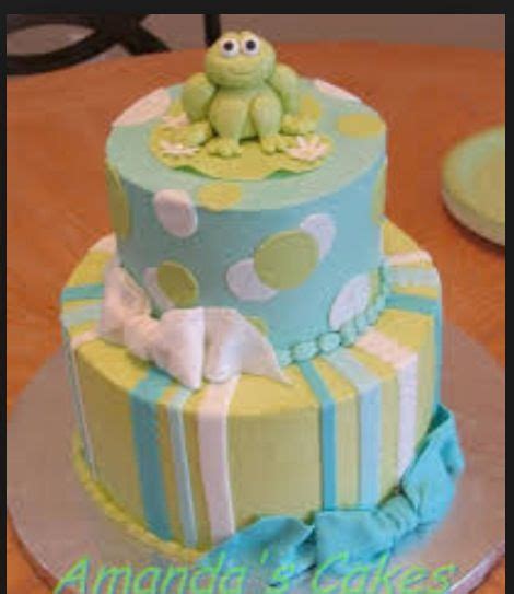 764 x 900 jpeg 115 кб. frog cake | Baby shower cake decorations, Baby cake, Baby ...