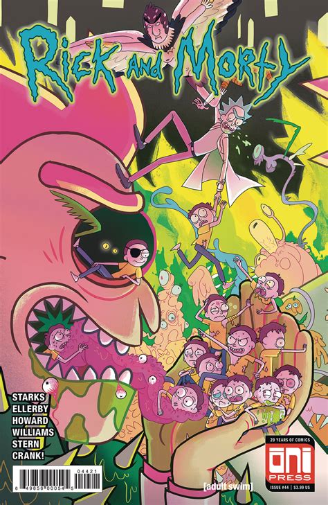 Skoda felicia tuning azul : Rick and Morty #44 Cvr B (Oni, 2018) NM - Imagine That! Comics