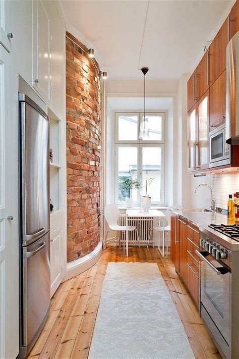 Tips and tricks to maximize your small galley kitchen. Galley kitchen ideas - functional solutions for long ...