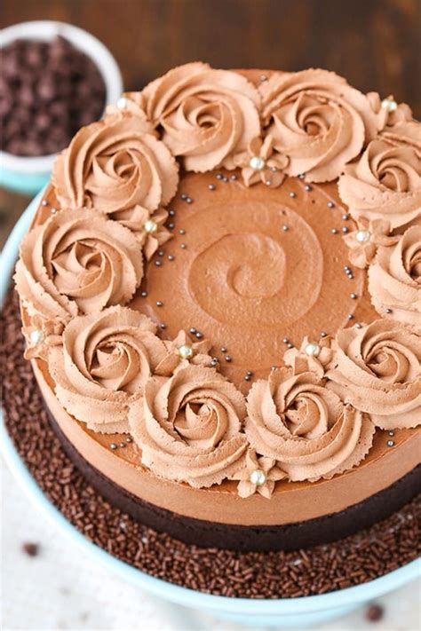 It features layer of chocolate souffle cake, rich chocolate mousse and white chocolate mousse on top. Really nice recipes. Every hour. | Chocolate mousse cake ...