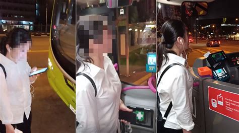 However, information regarding departure times may differ on weekends and holidays. Woman blocks bus 43 outside MacPherson MRT, repeatedly ...