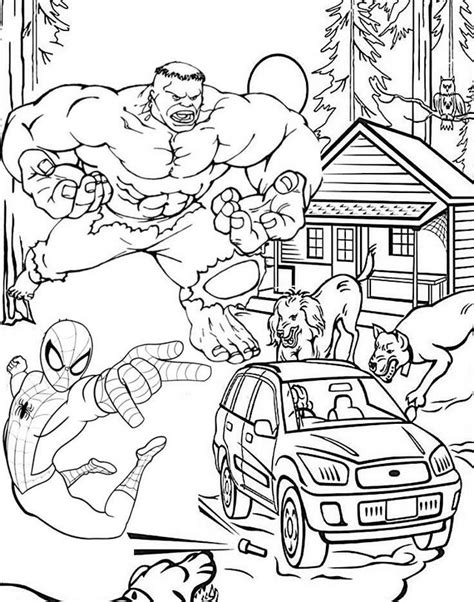 Download and print these hulk coloring pages for free. hulk and spiderman avengers coloring pages for fans