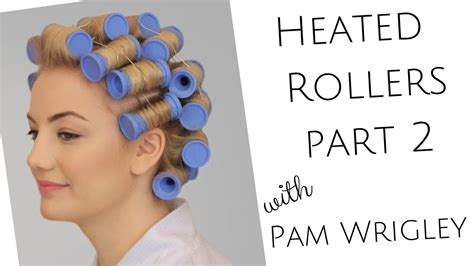 Heated rollers will add volume to short hair but may struggle to produce a defined curl. Part 2 Learn how to set hair in heated rollers-achieve ...