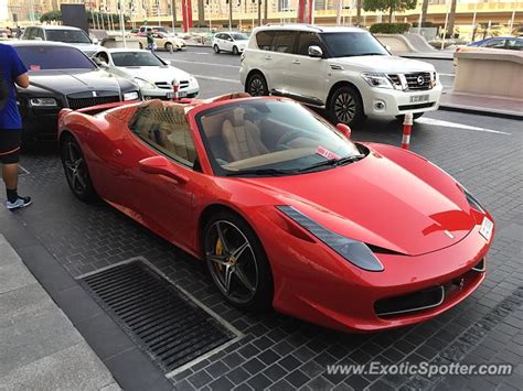 Maybe you would like to learn more about one of these? Ferrari 458 Italia spotted in Dubai, United Arab Emirates on 01/07/2017