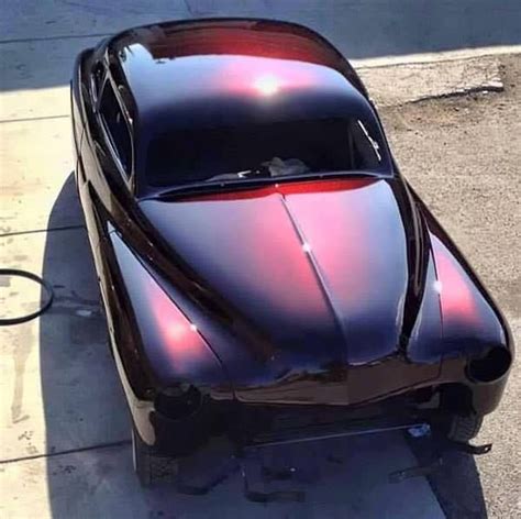 Metallic black cherry pearl paint. 49' Mercury....Black Cherry Pearl (With images) | Classic ...