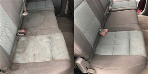 Full interior detailing, before and after seat shampoo. This $17 cleaner will make your car's interior look brand new
