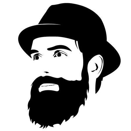 Search by tag or locations, view users photos and videos. portrait of bearded hipster face wearing hat looking away ...