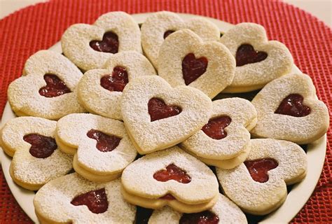 .this recipe for delicate vanillekipferl, or austrian vanilla crescent cookies, creates cookies that austrian children get a visit from st. Austrian Jam Butter Cookies recipe - from the Fabulous ...