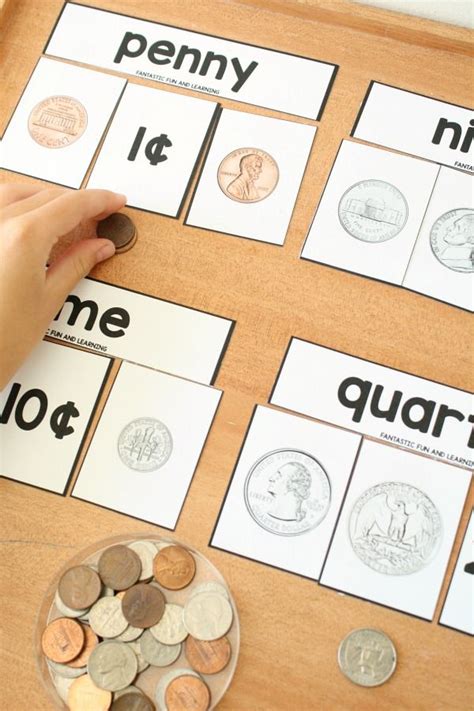 Touch points give you the ability to have 100% accuracy every time you do a calculation. Free Coin Sorting and Matching Printables | Free ...