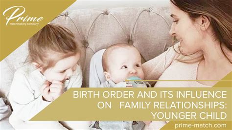 Birth order is often believed to have a profound and lasting effect on psychological development. Birth order and its influence on family relationships ...