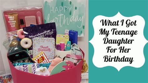 Valentine's day gifts ideas for teenage daughter 2020. TEENAGE GIRL GIFT IDEAS 2019 | What I got my daughter for ...