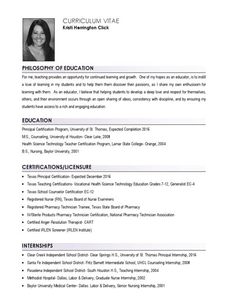 Career theory and decision making), organization (e.g. curriculum vitae- kristi h click- ust | School Counselor ...