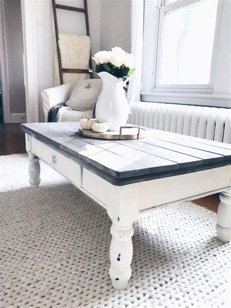 (the photo above was taken the night i painted the table. Farmhouse Coffee Table Makeover - Coffee Table - Ideas of ...