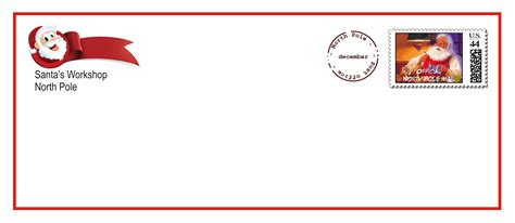 You can edit all text on the note and the envelope template. Santa Envelope Free Printable North Pole Envelope ...