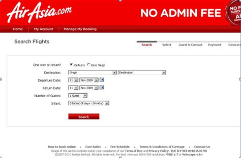 Peraturan pertama saat booking tiket promo kursi gratis air asia! Alone In my own World: All About Air Asia related to E ...