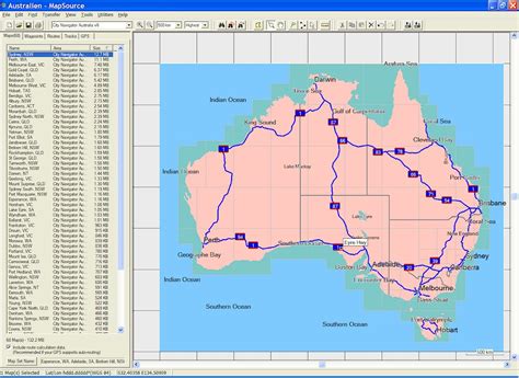 New zealand is one of nearly 200 countries illustrated on our blue ocean laminated map of the world. TRAMsoft GmbH - GARMIN MapSource Australia and New Zealand ...