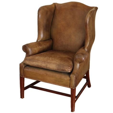 Shop the leather wingback chairs collection on chairish, home of the best vintage and used furniture, decor and art. Leather Wingback Chair at 1stdibs