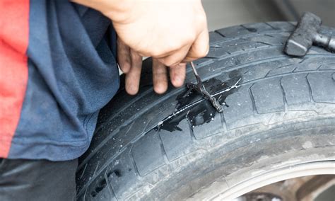 To patch a tire, you take the tire off the rim, apply the patch on the inside, seal it and remount the tire. How Long Does a Tire Plug Last?