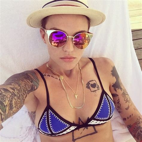 And, let's face it, she completely rocks them! Stunning Ruby Rose Tattoos — All You Ever Wanted to Know