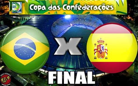 A copa das confederações realizadas pela fifa sempre traz jogos emocionates que agitam as torcidas antes da copa do mundo. ESPORTES: Brasil e Espanha fazem a final dos sonhos neste ...