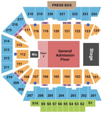 Show your american express® card at the american express gate 5 entrance 30 minutes prior to gates opening so you and 3 ticketed guests can get into the arena extra early. BMO Harris Bank Center Tickets in Rockford Illinois, Seating Charts, Events and Schedule